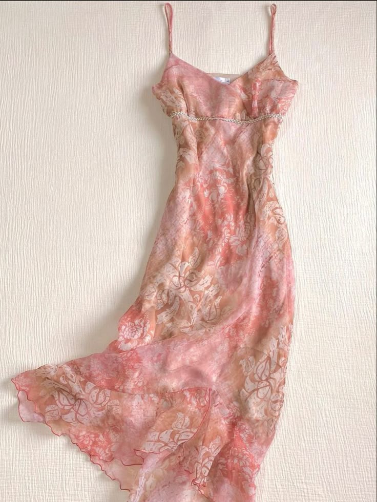 Pink Chiffon Dress